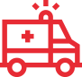 Ambulancias ilimitadas en casos de emergencia